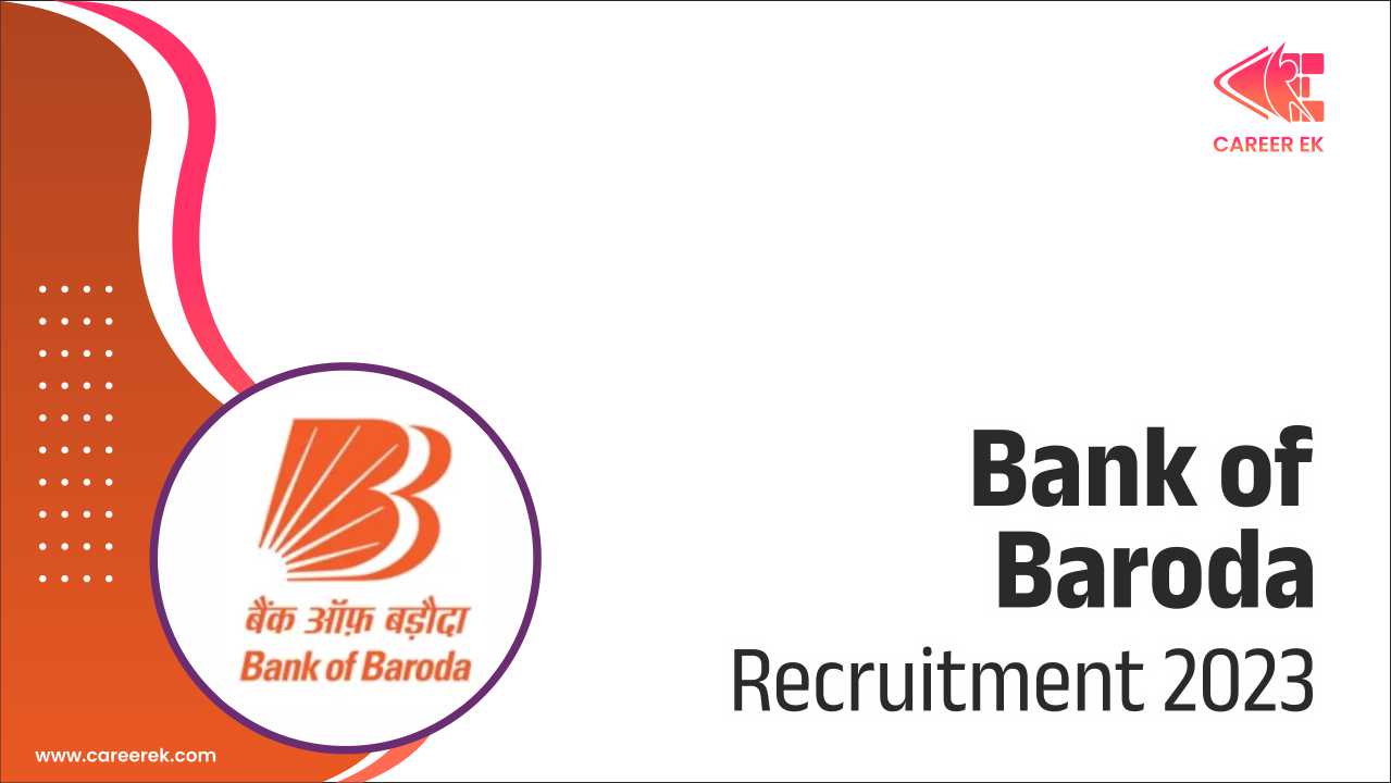 Bank of Baroda SO Recruitment 2023
