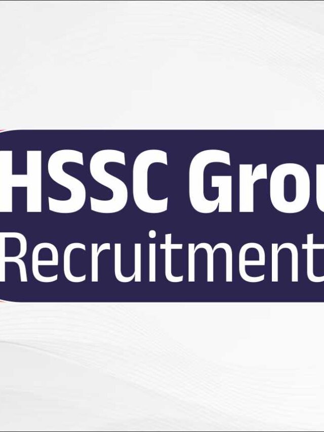 HSSC Group C Recruitment 2023
