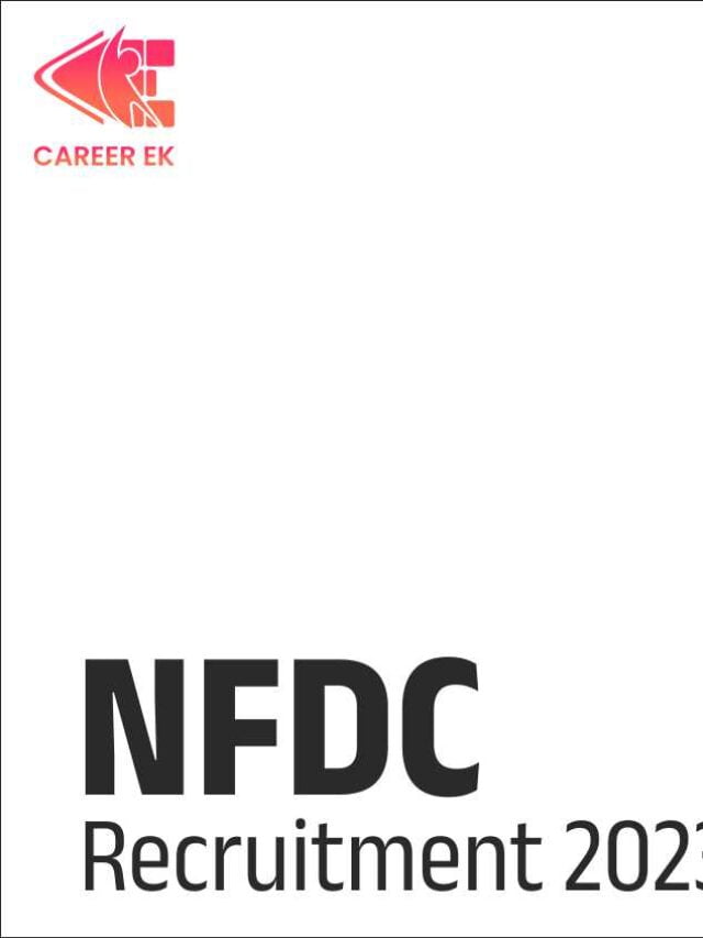 NFDC Recruitment 2023