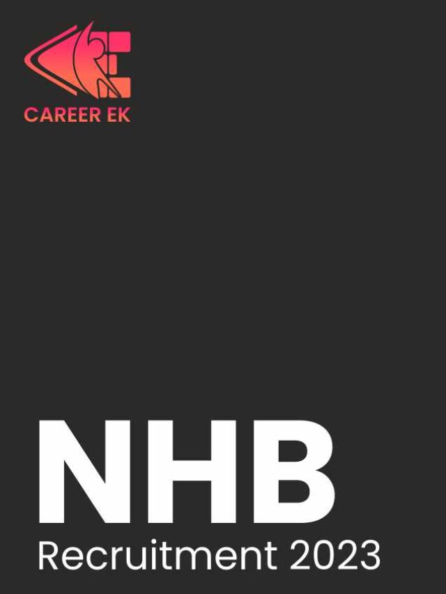 NHB Recruitment 2023